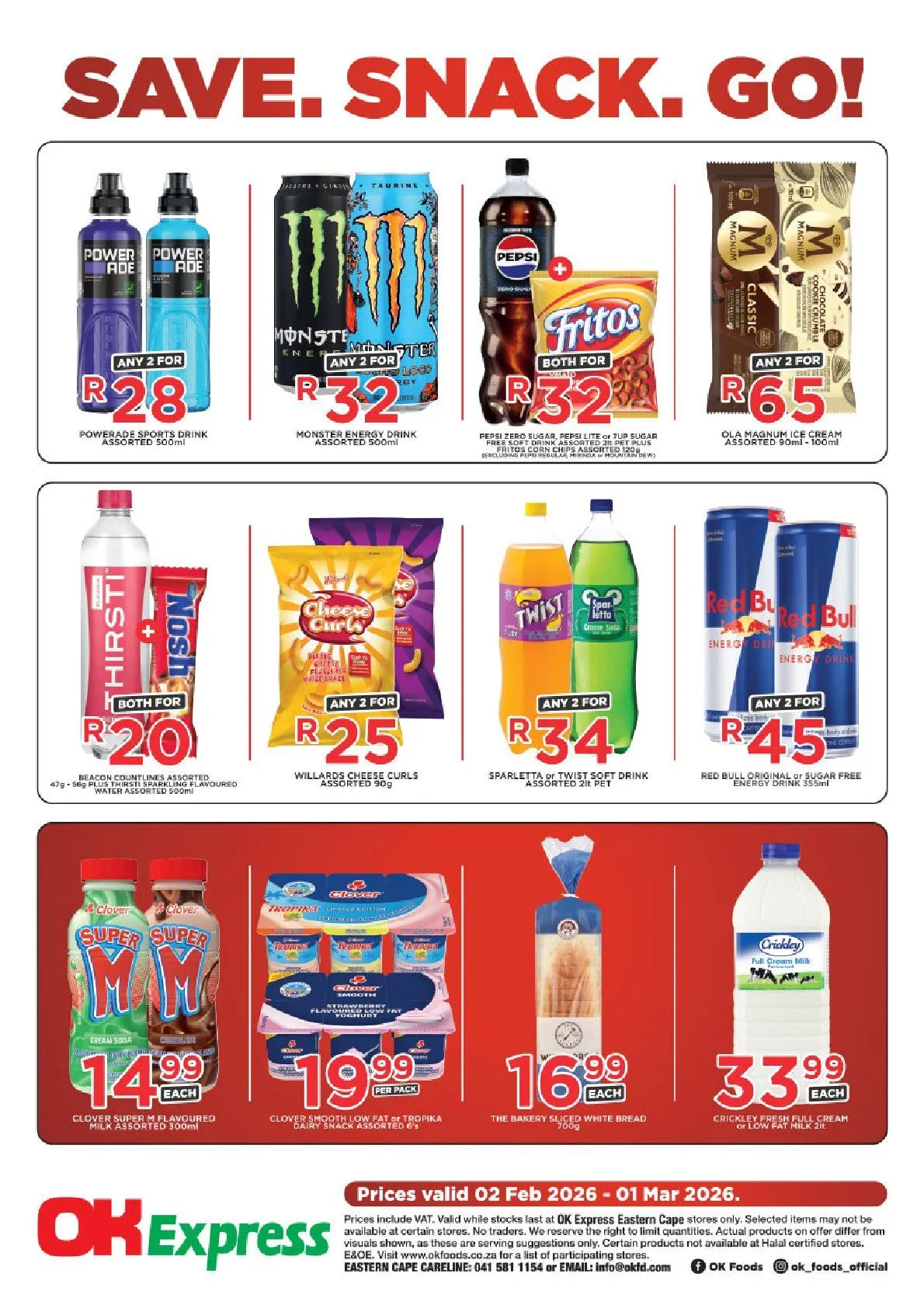 OK Foods Sales from 2 February to 1 March 2026 - Catalogue Page 