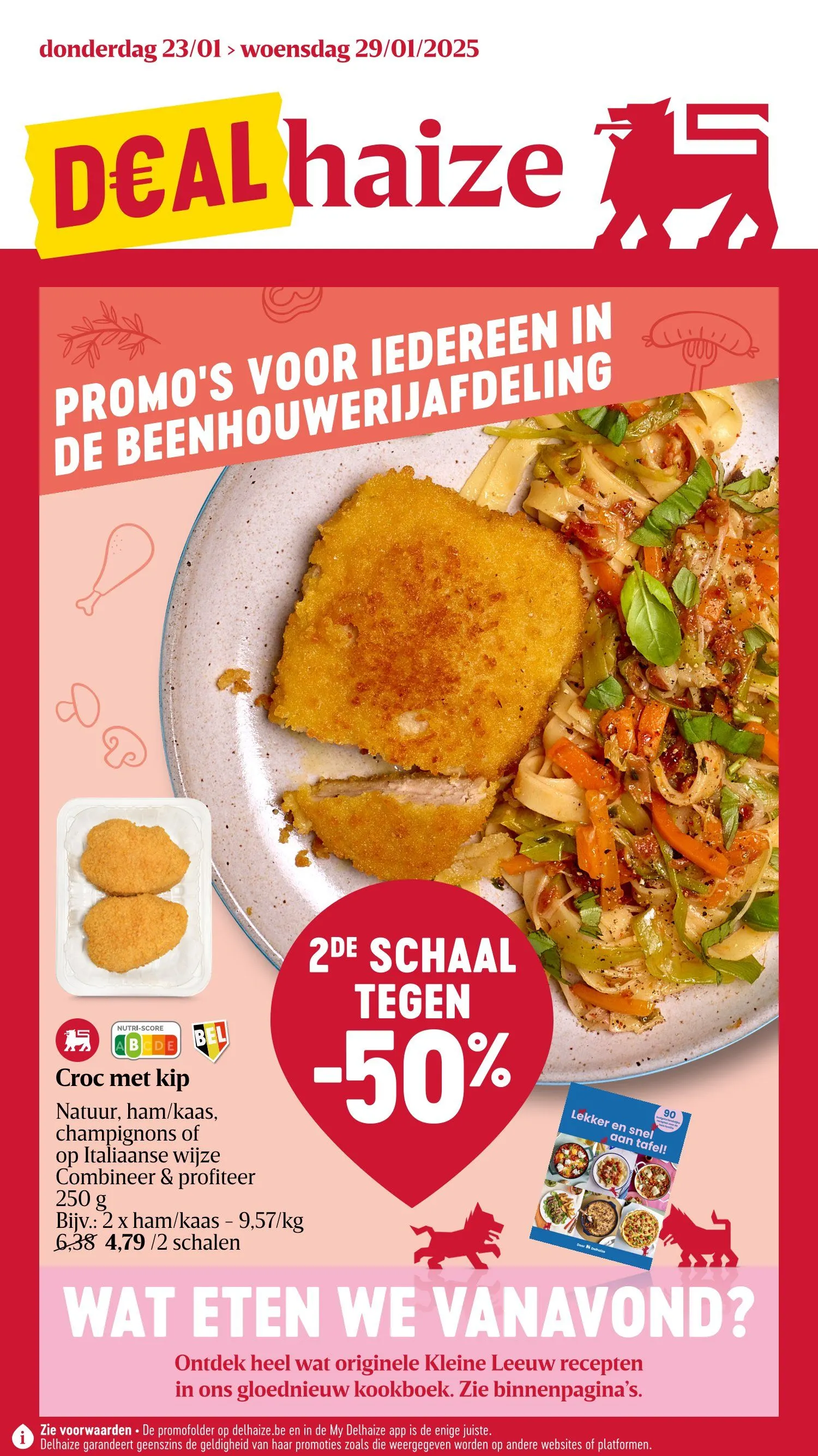 Delhaize Promoties van 23 januari tot 29 januari 2025 - folder pagina 