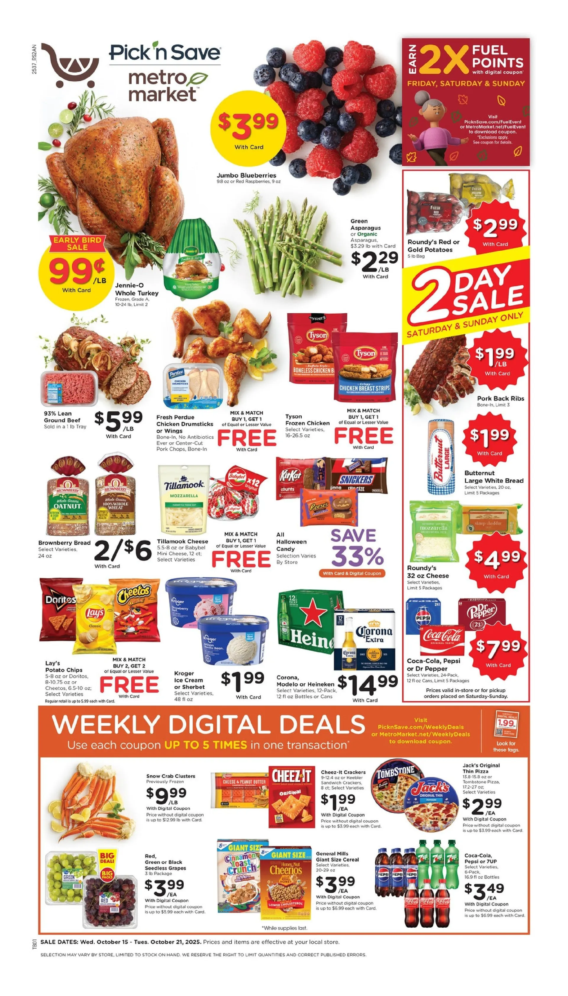 Weekly ad Pick 'n Save  Sales from October 15 to October 21 2025 - Page 1