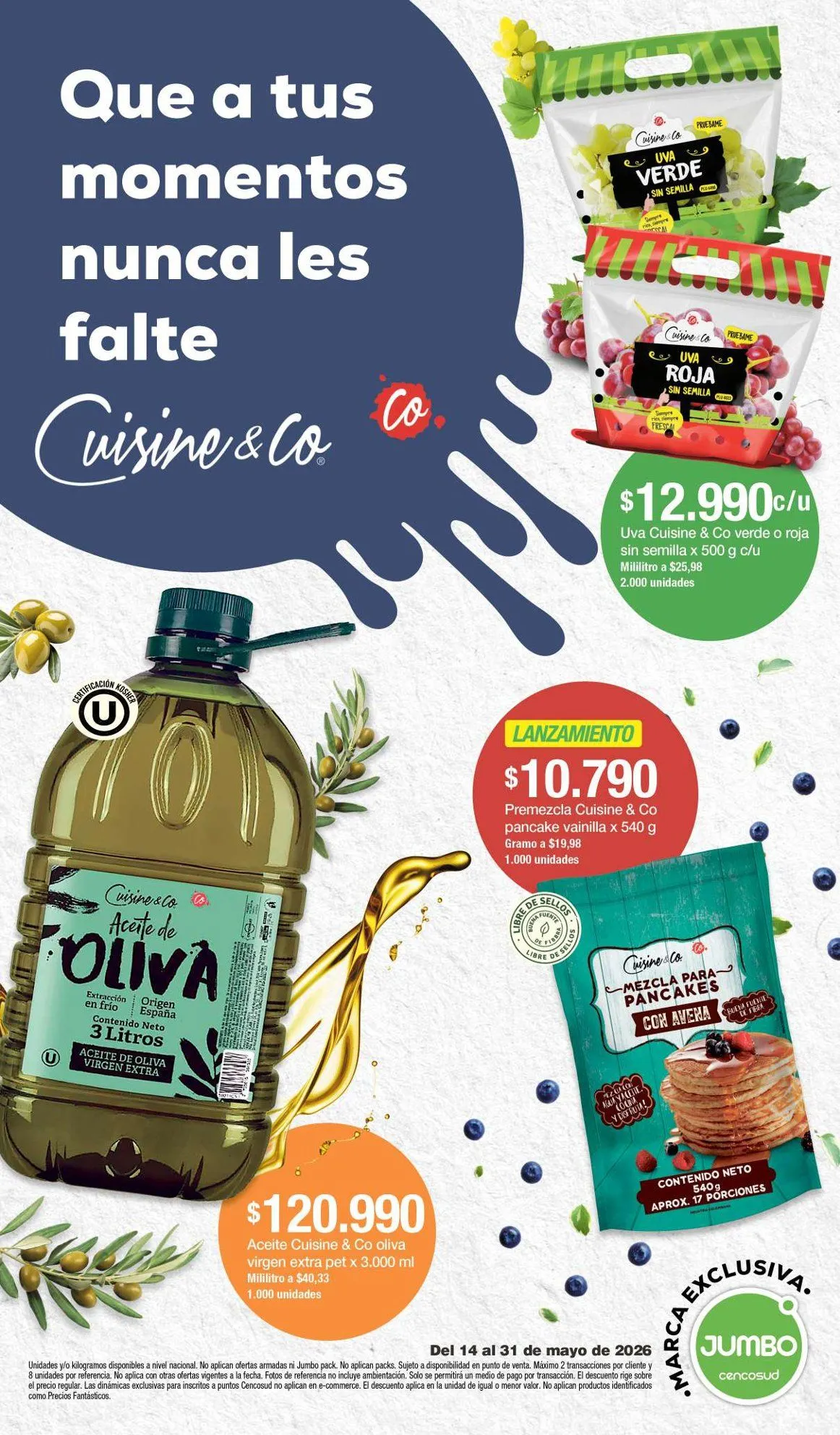 Catalogo de Jumbo Ofertas 14 de mayo al 31 de mayo 2026 - Pag 1
