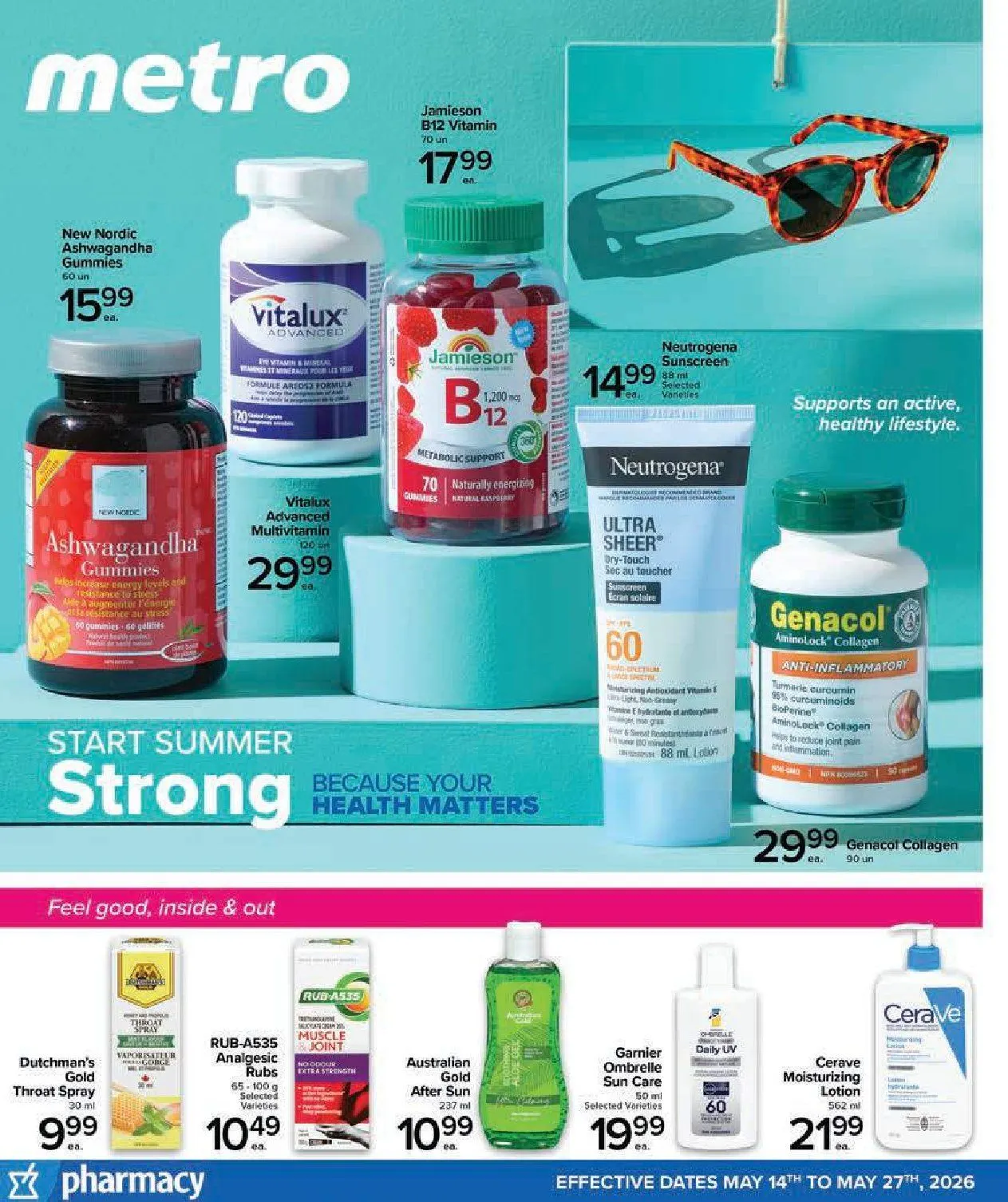 Metro Sales from May 21 to May 27 2026 - flyer page 1