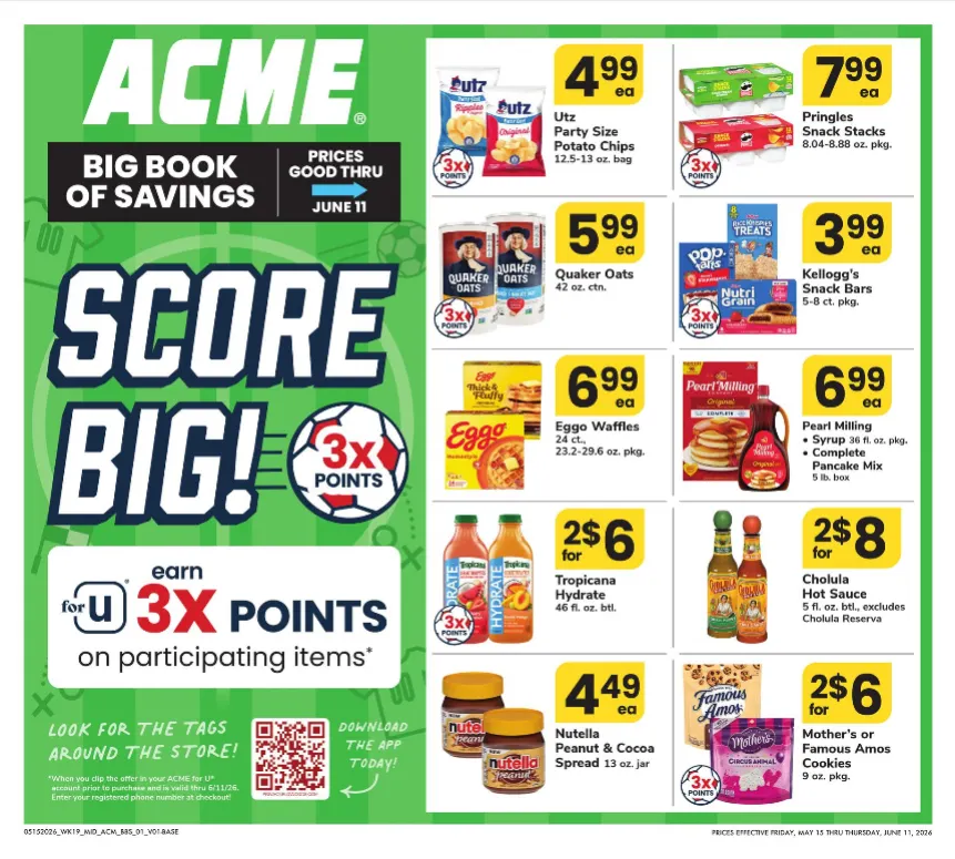 Weekly ad ACME Sales from May 15 to June 11 2026 - Page 1