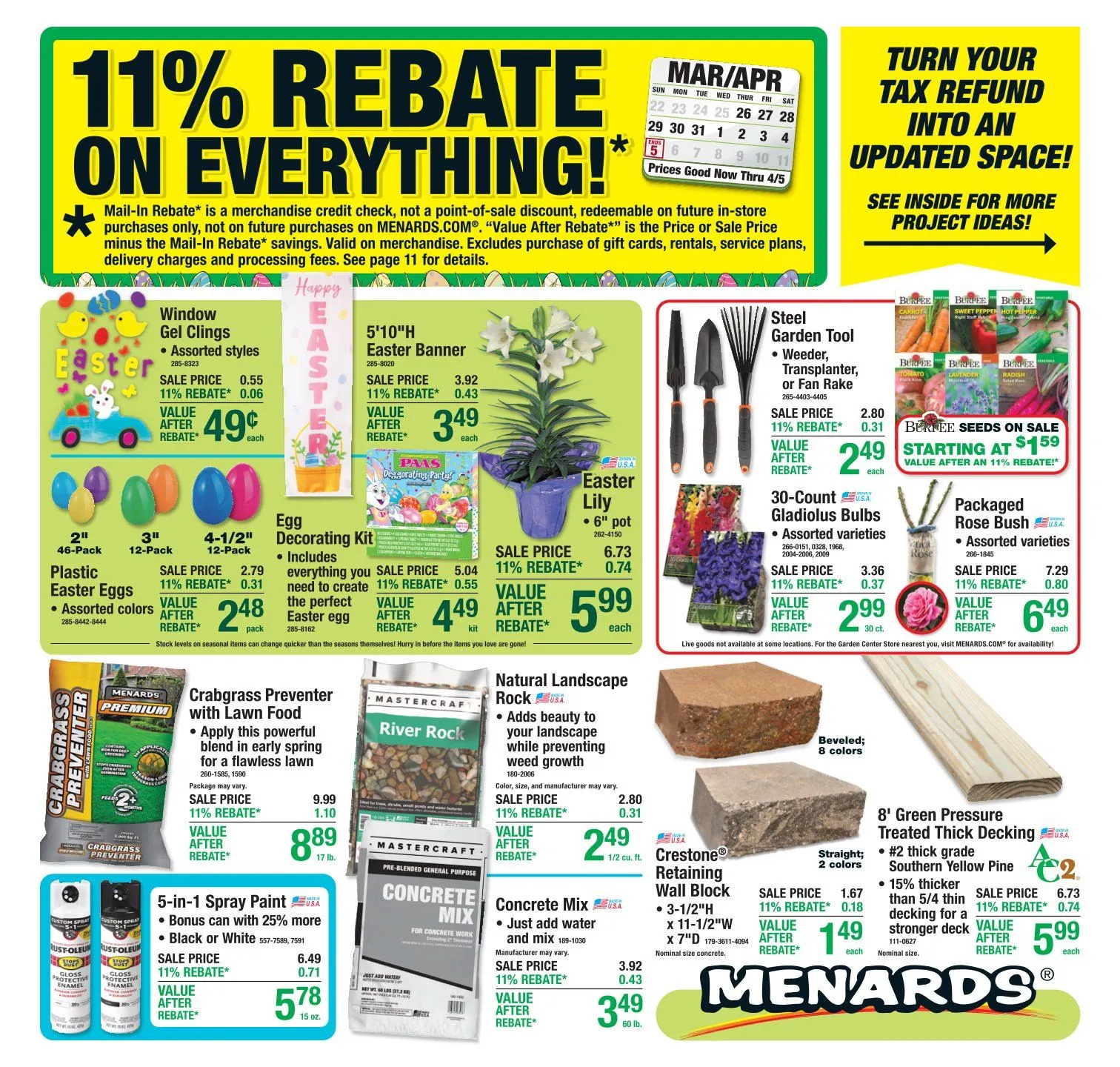 Weekly ad Weekly flyer from March 25 to April 5 2026 - Page 1