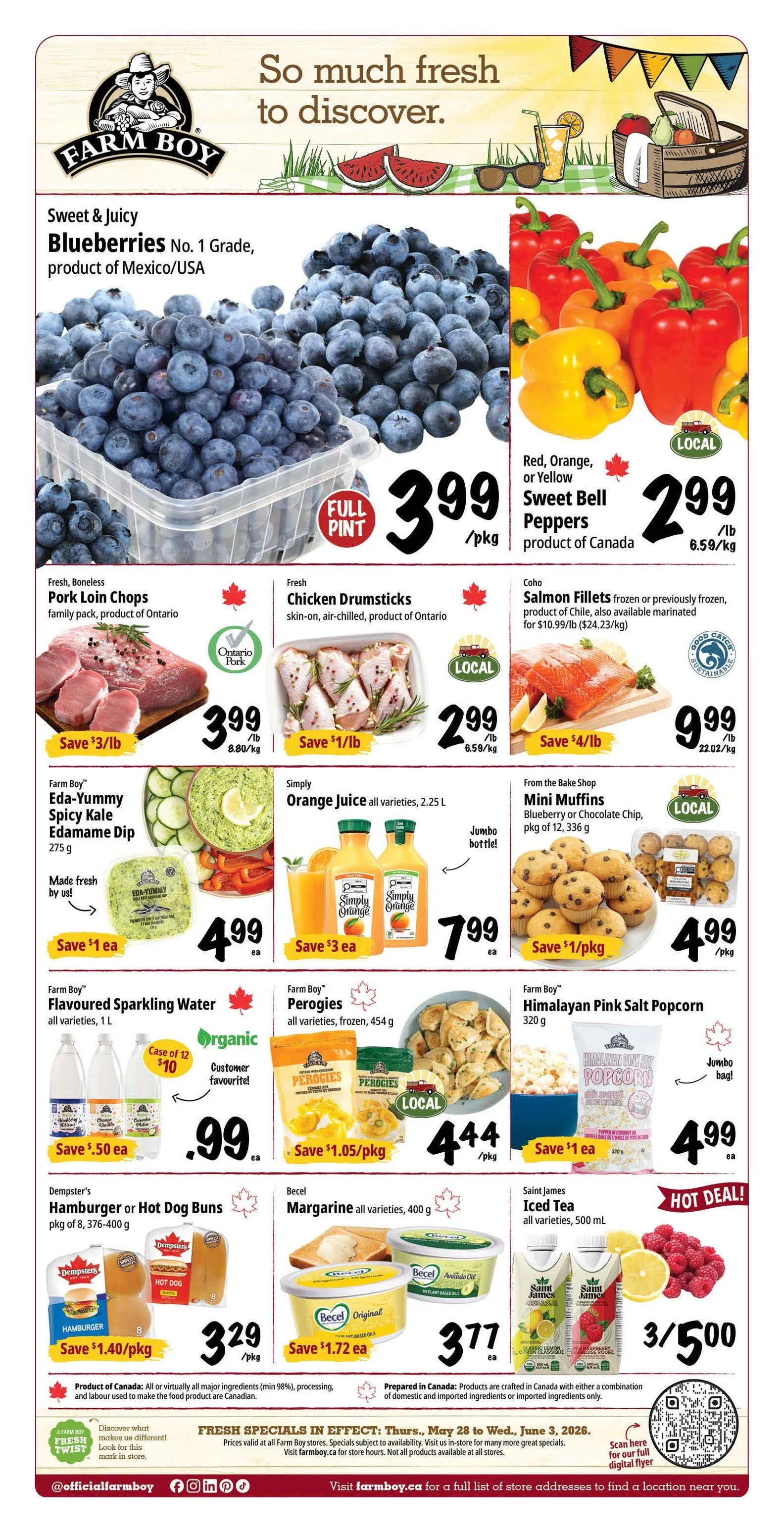 Farm Boy Sales from May 28 to June 3 2026 - flyer page 