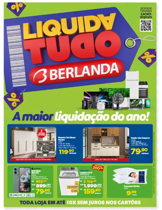Encarte de Folhetos Berlanda 15 de janeiro até 20 de janeiro 2026 - Pagina 1