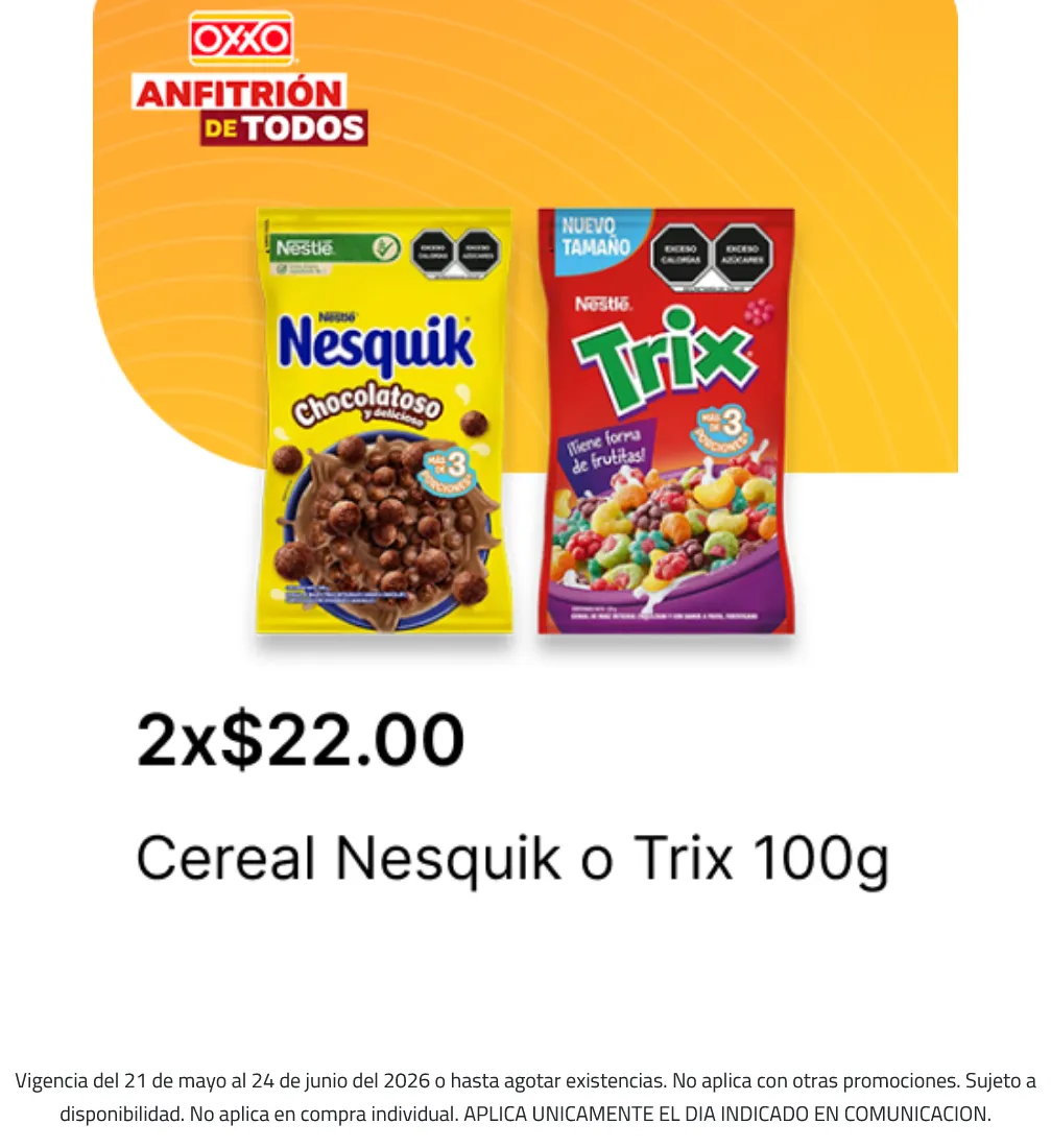 Catálogo de  OXXO Ofertas 21 de junio al 24 de junio 2026 - Pagina 1