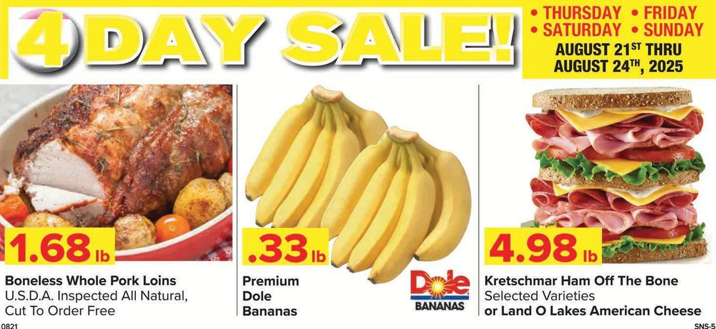 Weekly ad Shop'n Save Sales from August 21 to August 25 2025 - Page