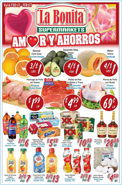 Weekly ad La Bonita Supermarkets Sales from February 11 to February 17 2026 - Page 