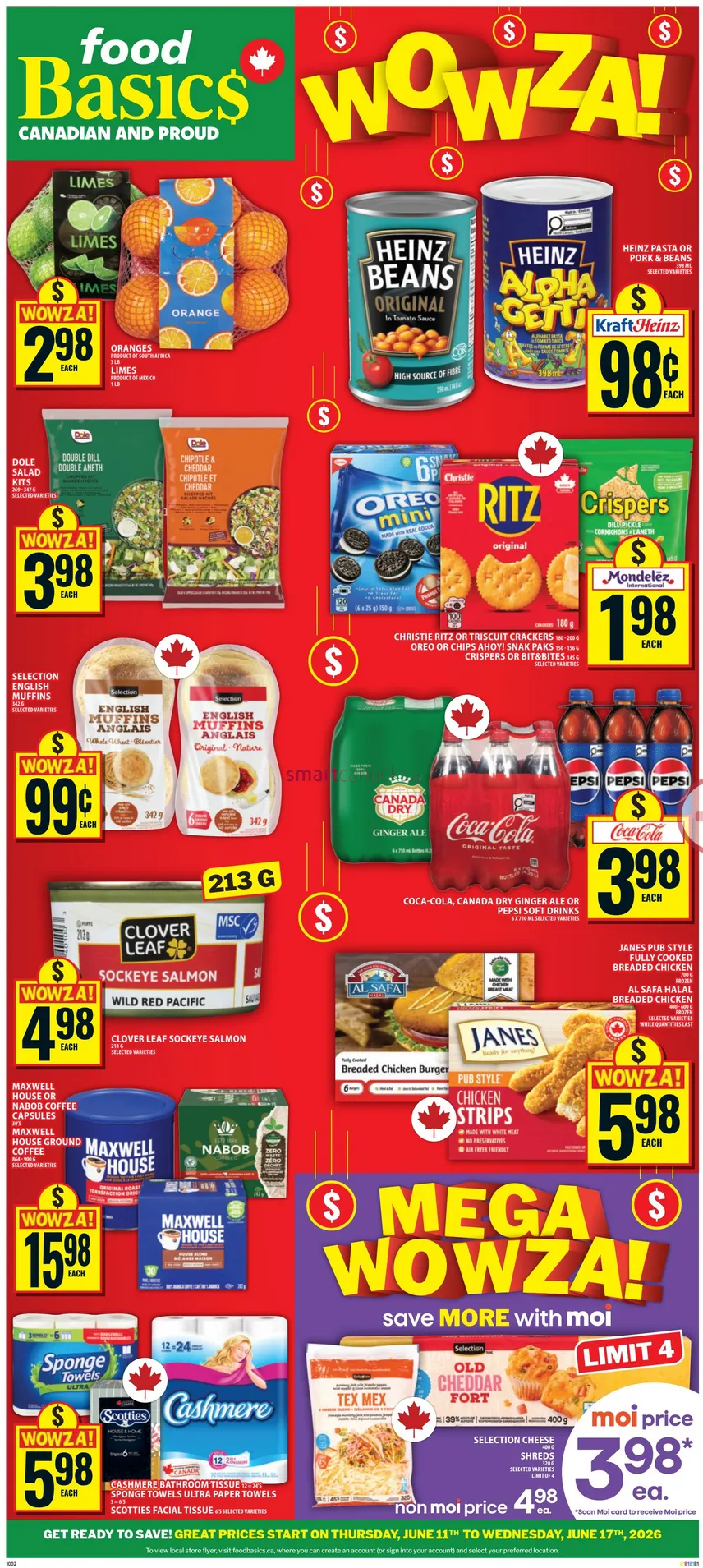 Food Basics Sales from June 11 to June 17 2026 - flyer page 1