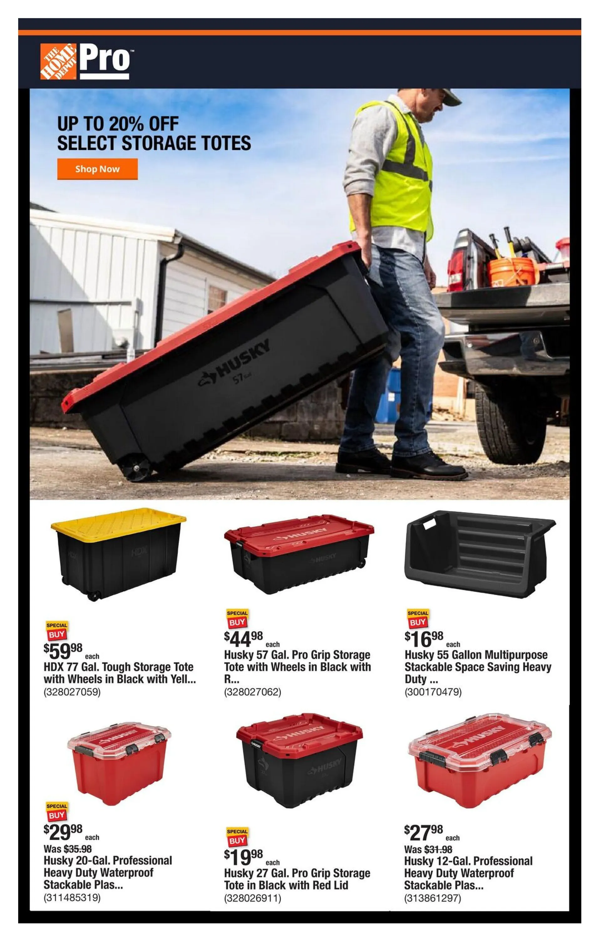 Weekly ad The Home Depot Sales from July 21 to July 27 2025 - Page 1