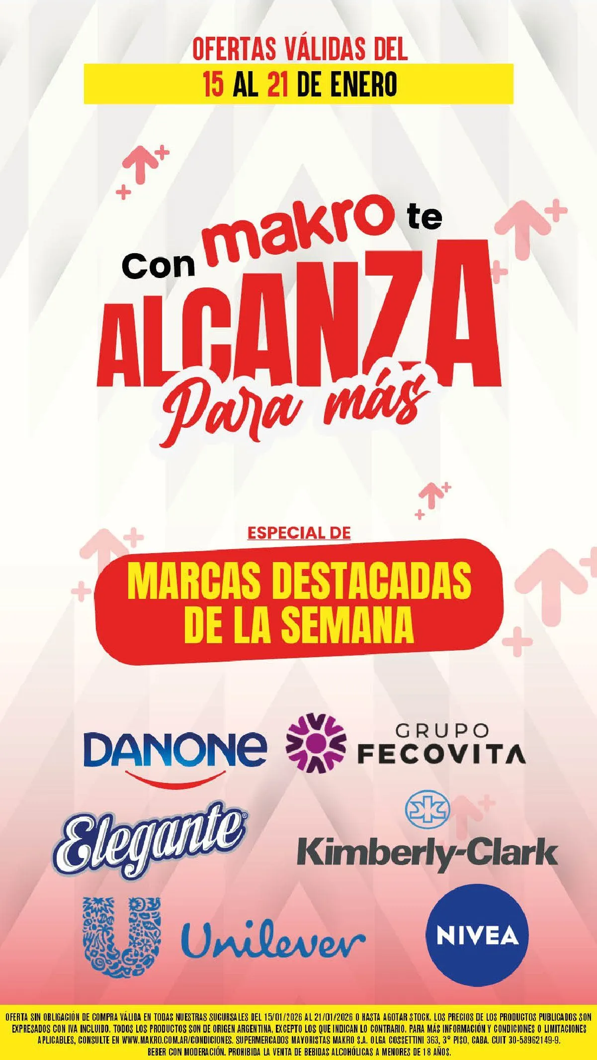 Ofertas de Ofertas Makro 15 de enero al 21 de enero 2026 - Página 1 del catálogo