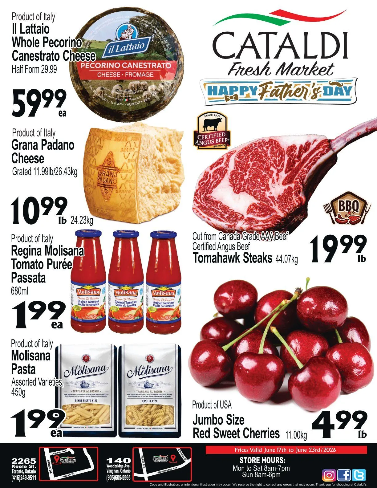  Cataldi Fresh Market Sales from June 17 to June 23 2026 - flyer page 