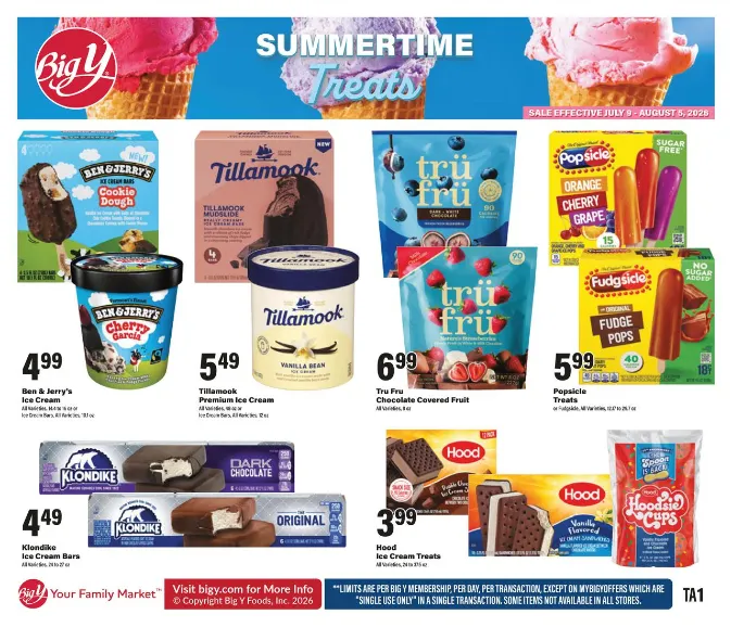Weekly ad Big Y Sales from July 10 to August 5 2026 - Page