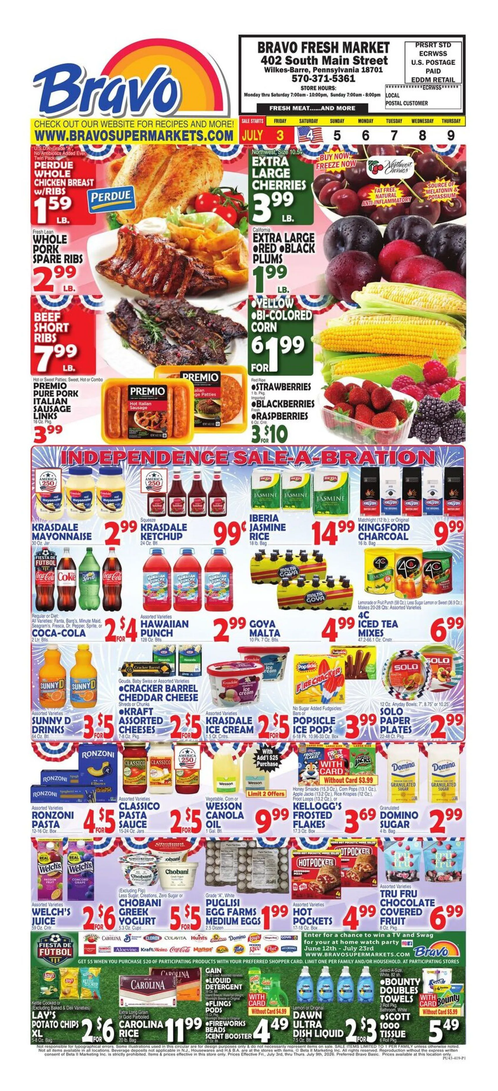 Weekly ad Bravo Supermarkets Sales from July 3 to July 9 2026 - Page 