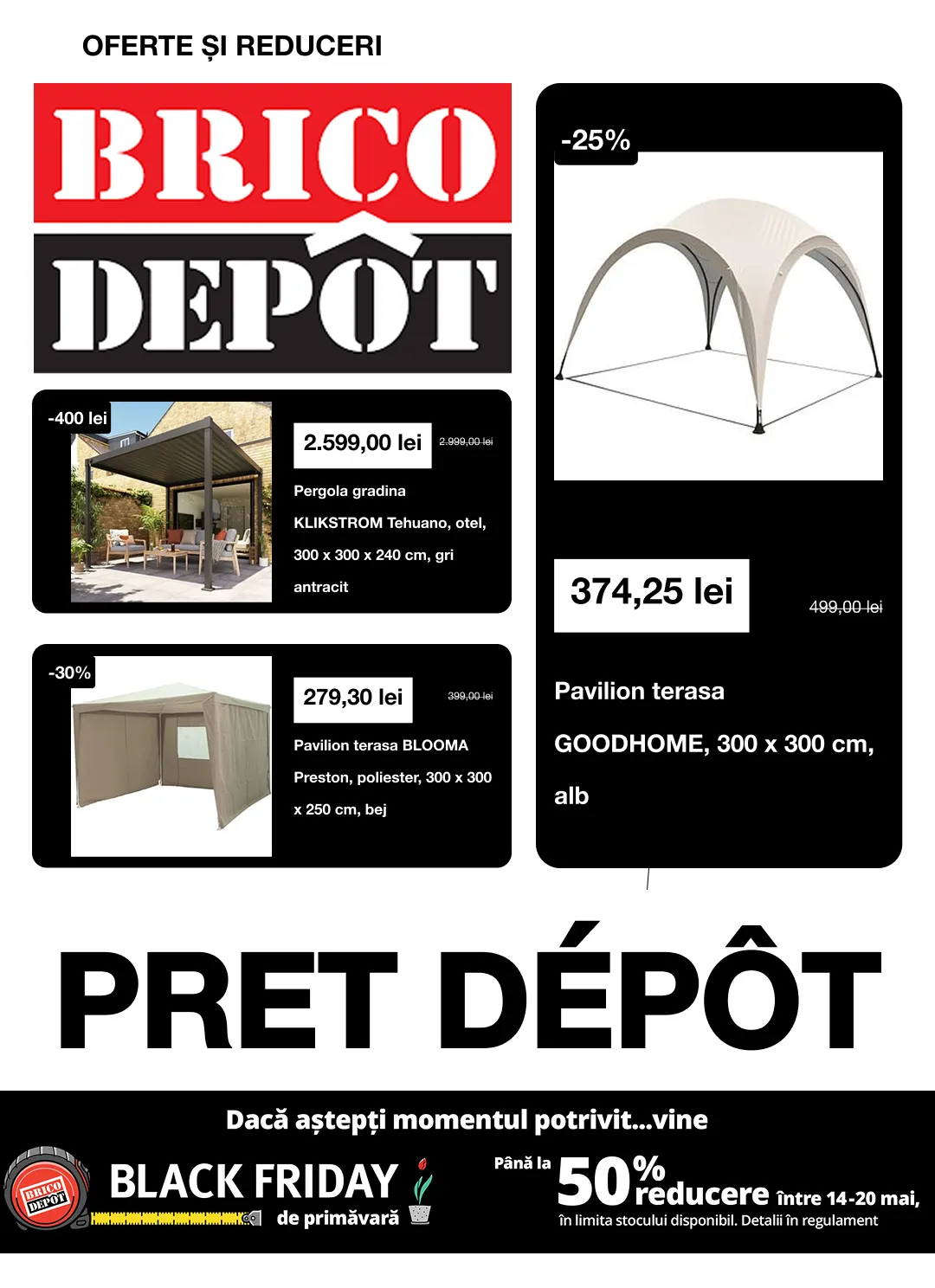 Catalog Brico Depot de la 14 mai până la 28 mai 2026 - Revista Pagina 1