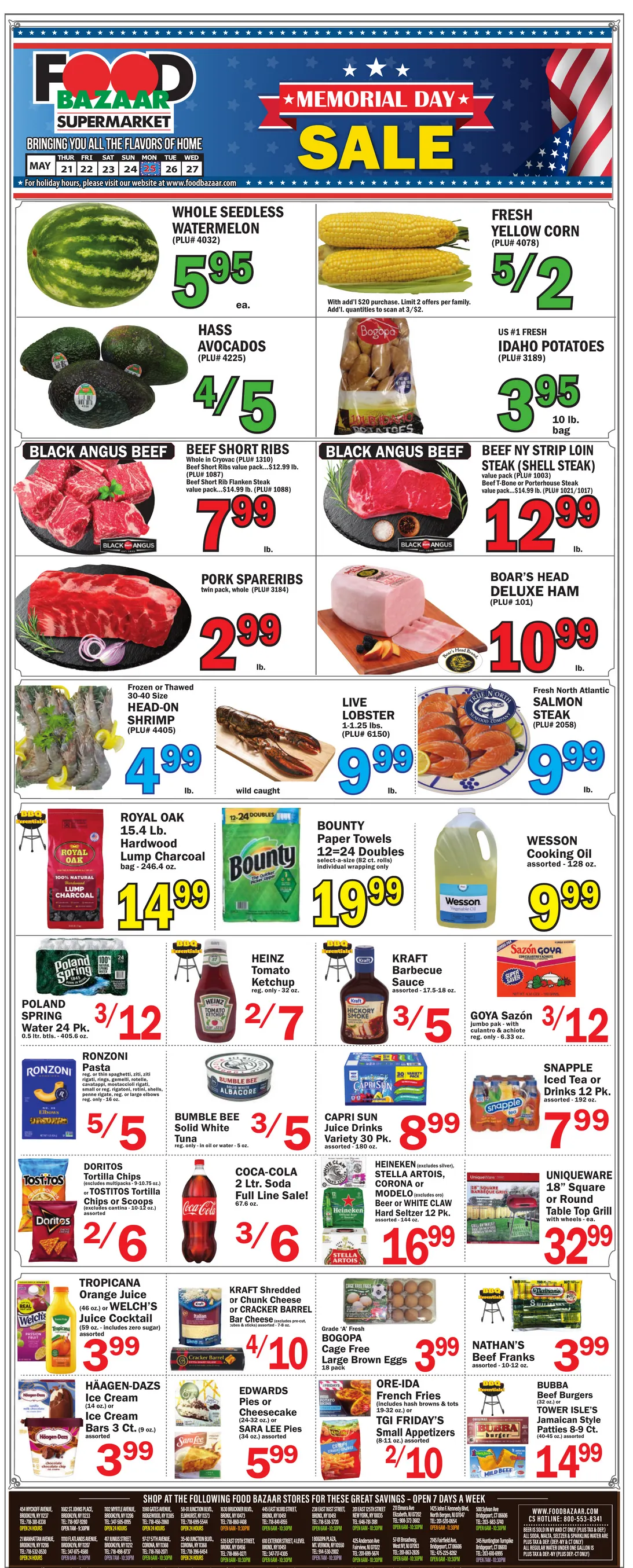 Weekly ad Food Bazaar Sales from May 21 to May 27 2026 - Page