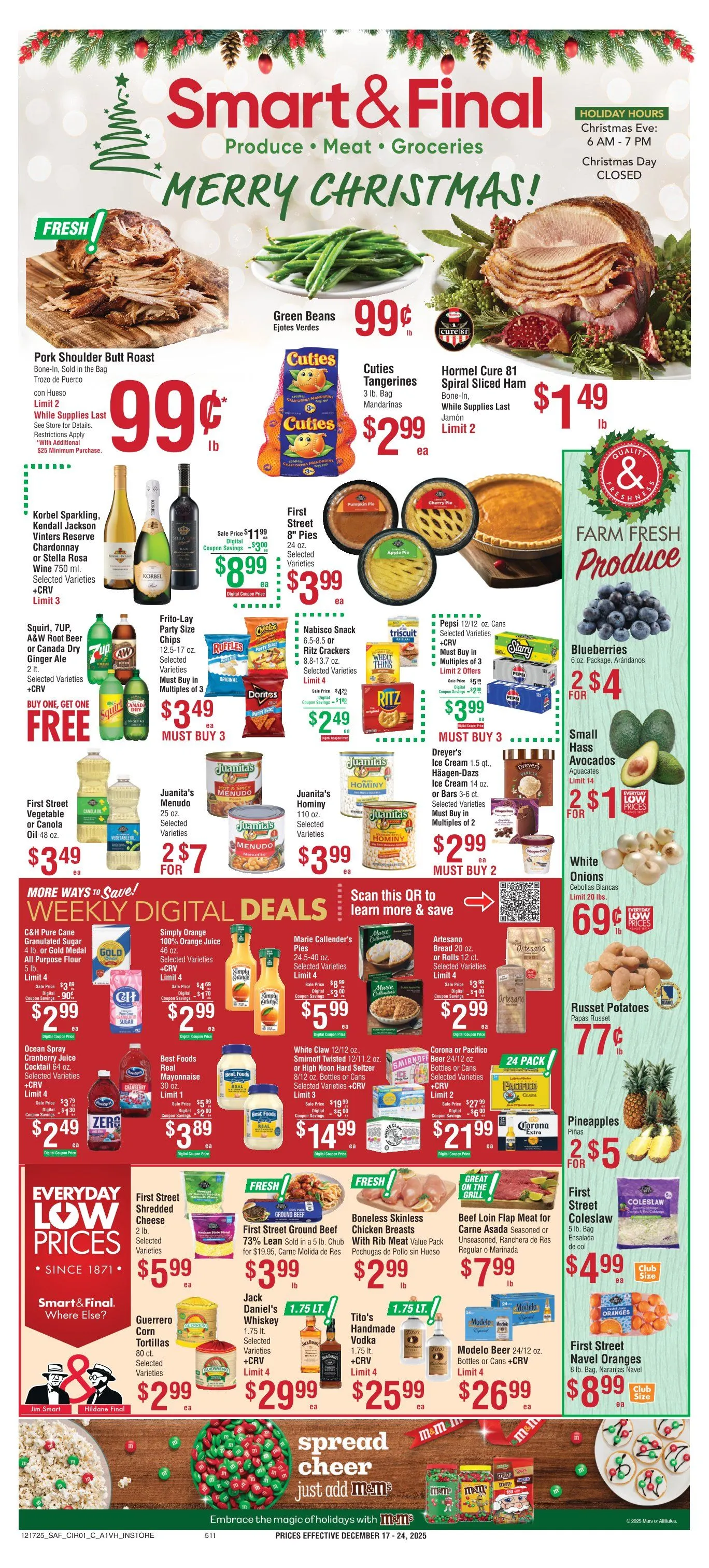 Weekly ad Smart and Final Sales from December 17 to December 24 2025 - Page 1
