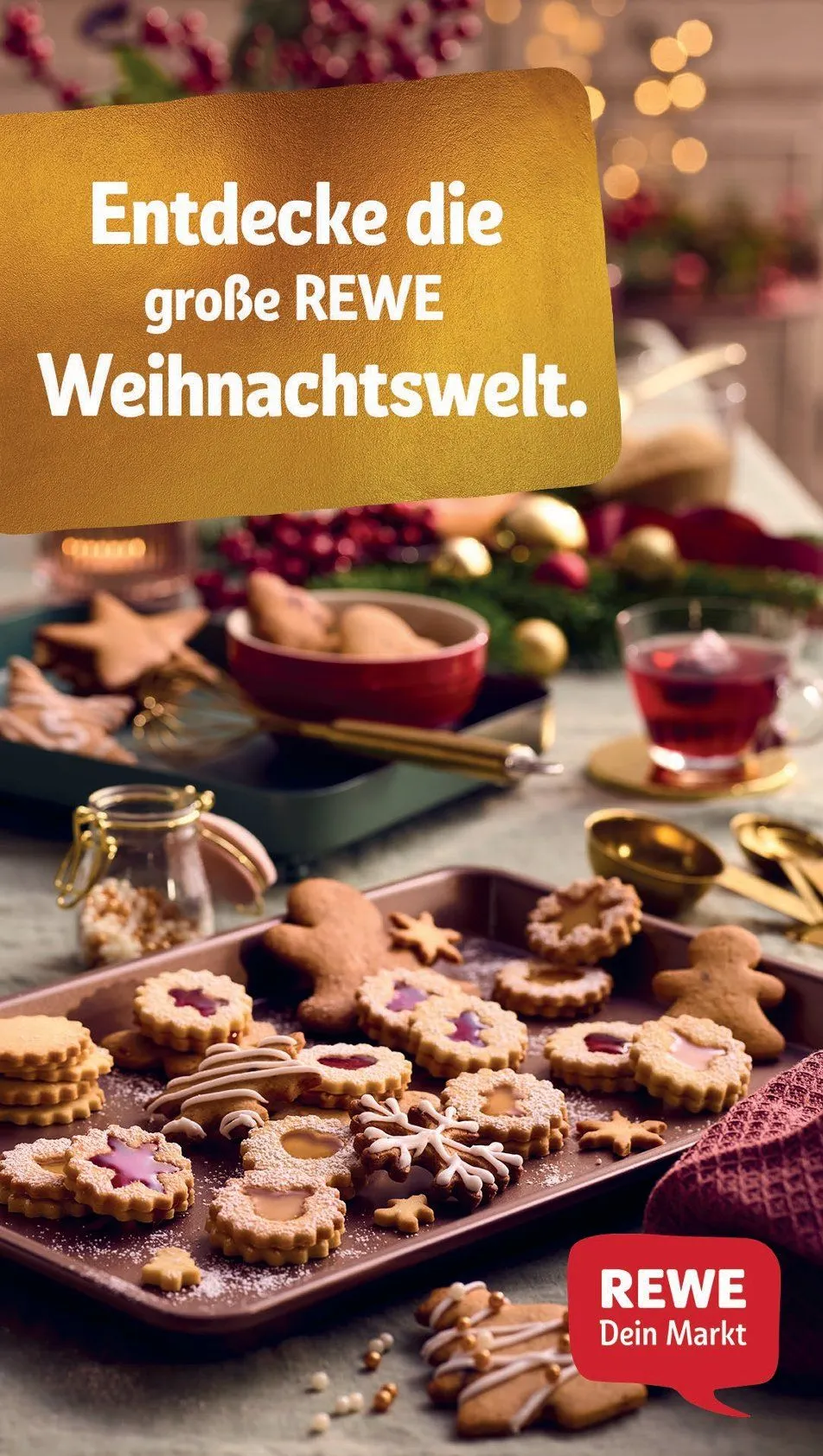 REWE Angebote von 26. November bis 24. Dezember 2025 - Prospekt seite 1