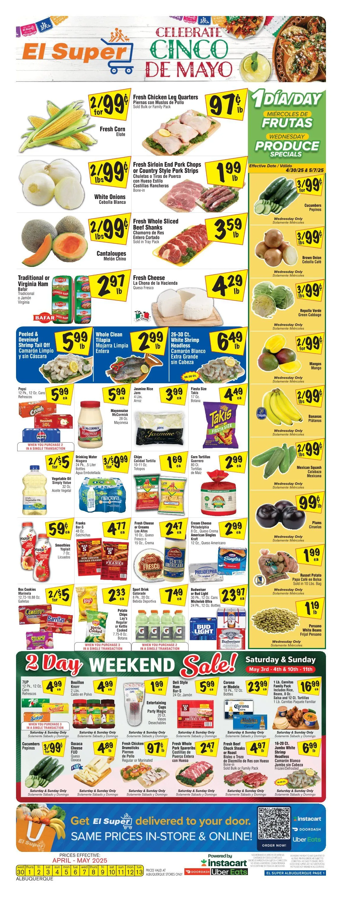 Weekly ad El Super sales from April 30 to June 14 2025 - Page 1