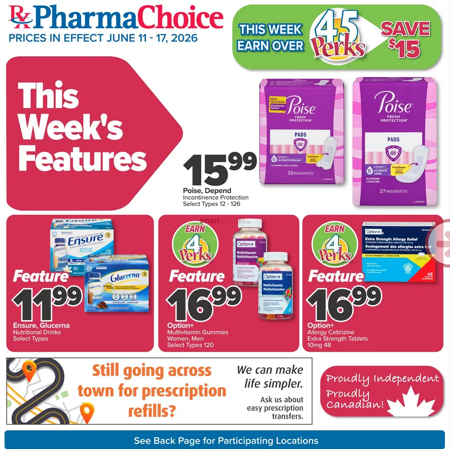 PharmaChoice Sales from June 11 to June 17 2026 - flyer page 