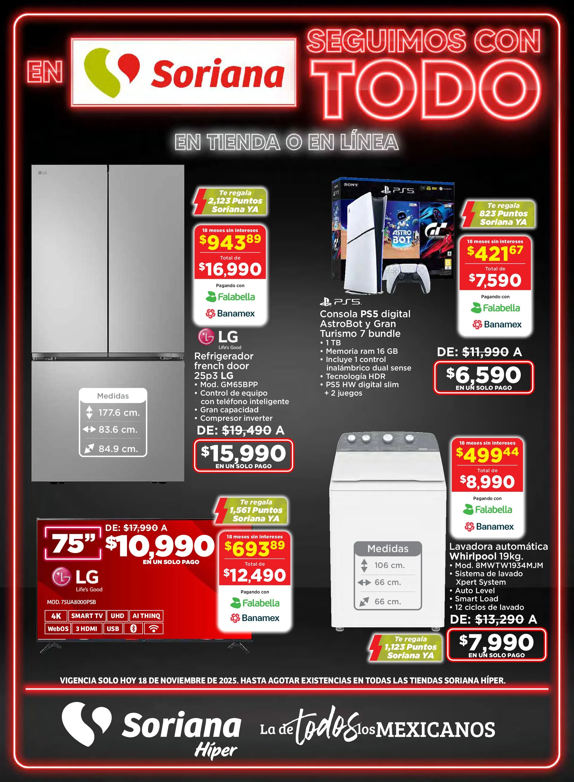 Catálogo de Soriana Ofertas 18 de noviembre al 18 de noviembre 2025 - Pagina 