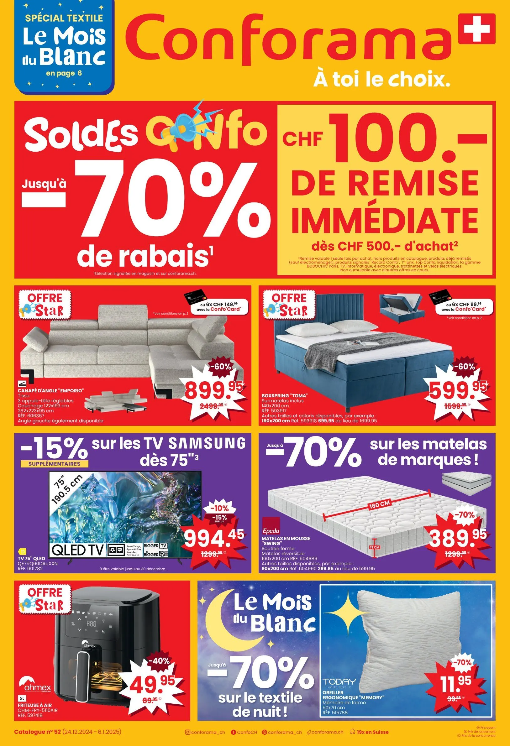 Folheto Conforama de 29 de dezembro até 13 de janeiro 2025 - Pagina