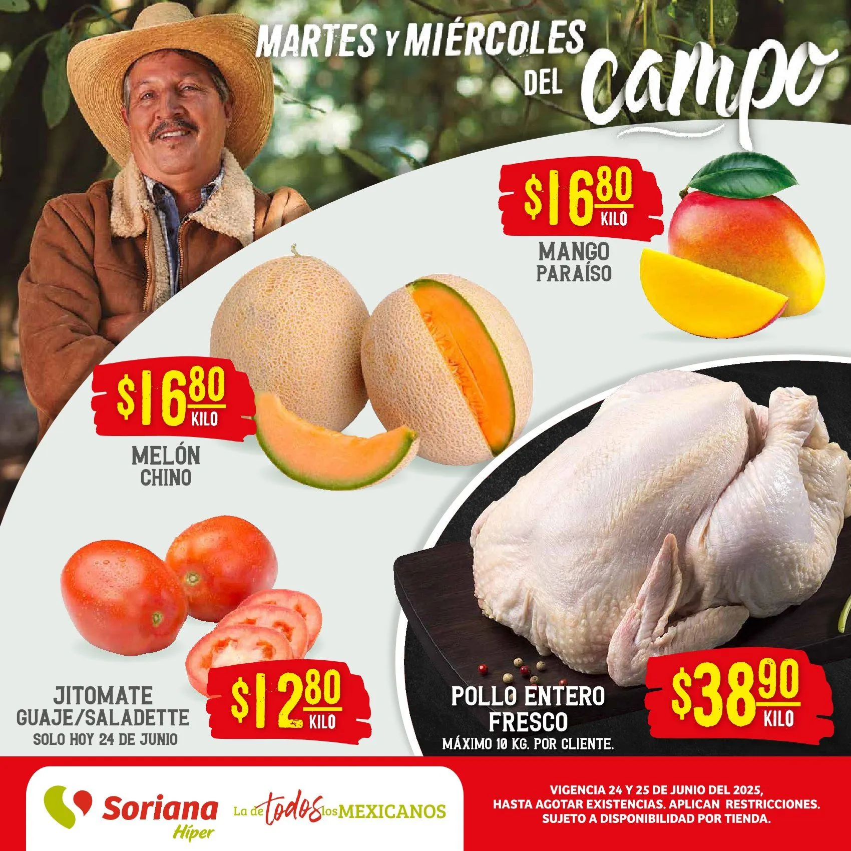 Catálogo de Soriana Oferta 25 de junio al 25 de junio 2025 - Pagina 1