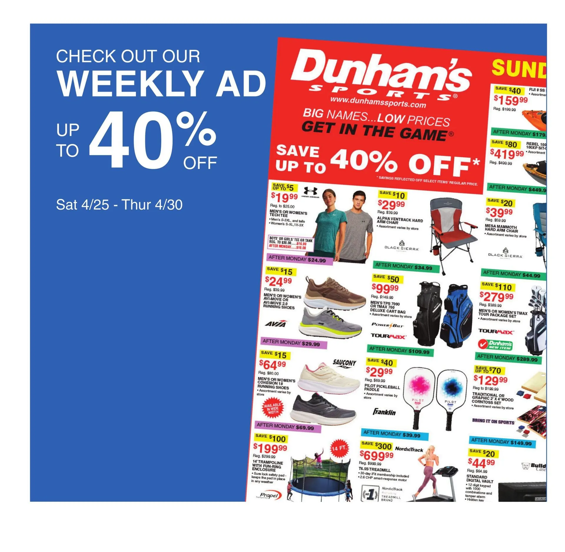 Weekly ad Dunham's Sports Sales from April 25 to April 30 2026 - Page 