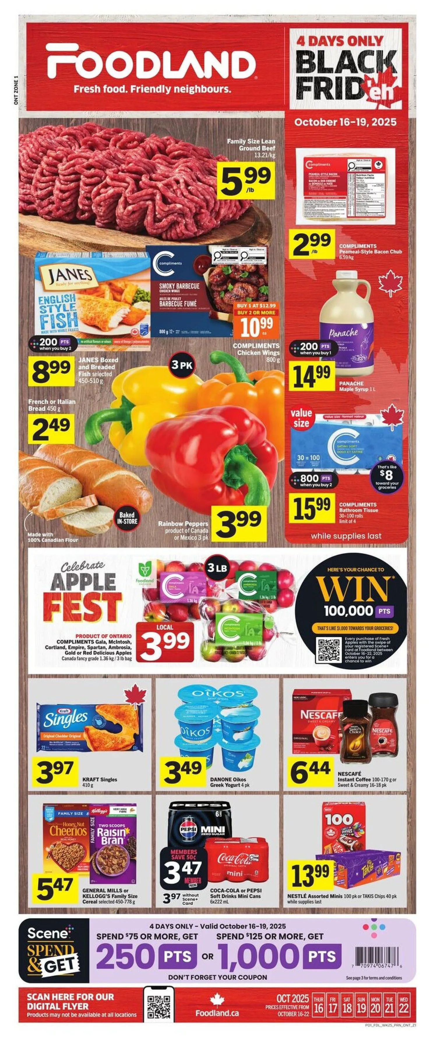 Foodland Sales from October 16 to October 22 2025 - flyer page 