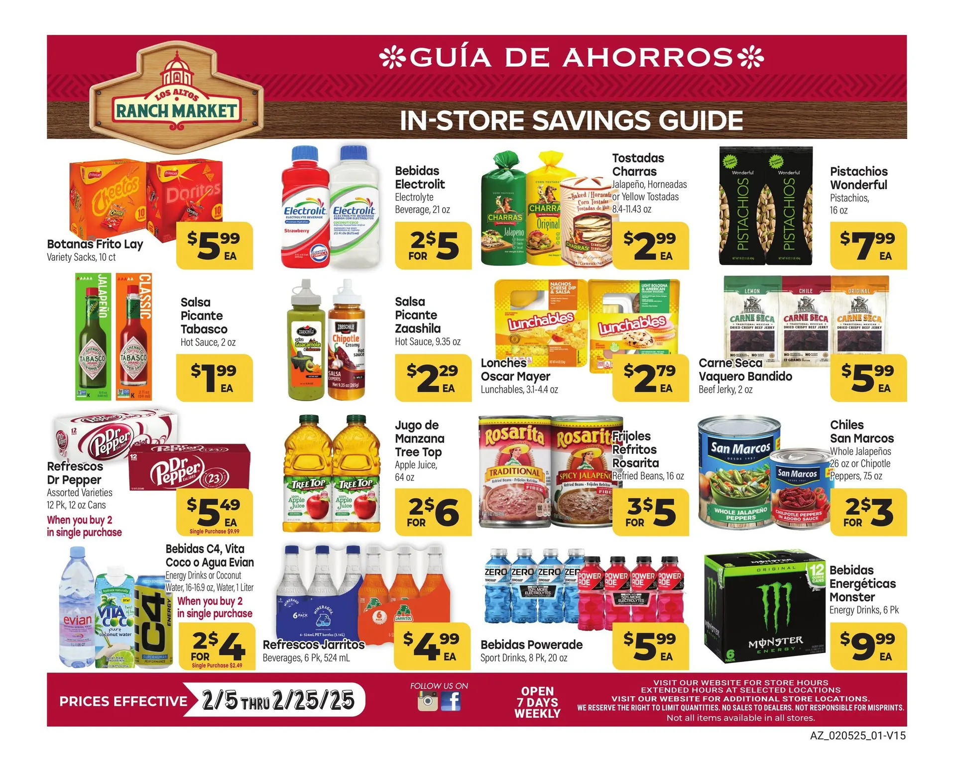 Weekly ad Los Altos Ranch Market from February 7 to February 25 2025 - Page 