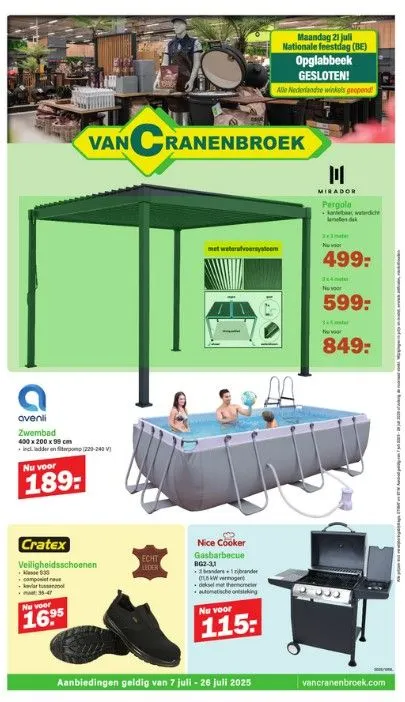 Van Cranenbroek van 7 juli tot 26 juli 2025 - Folder pagina