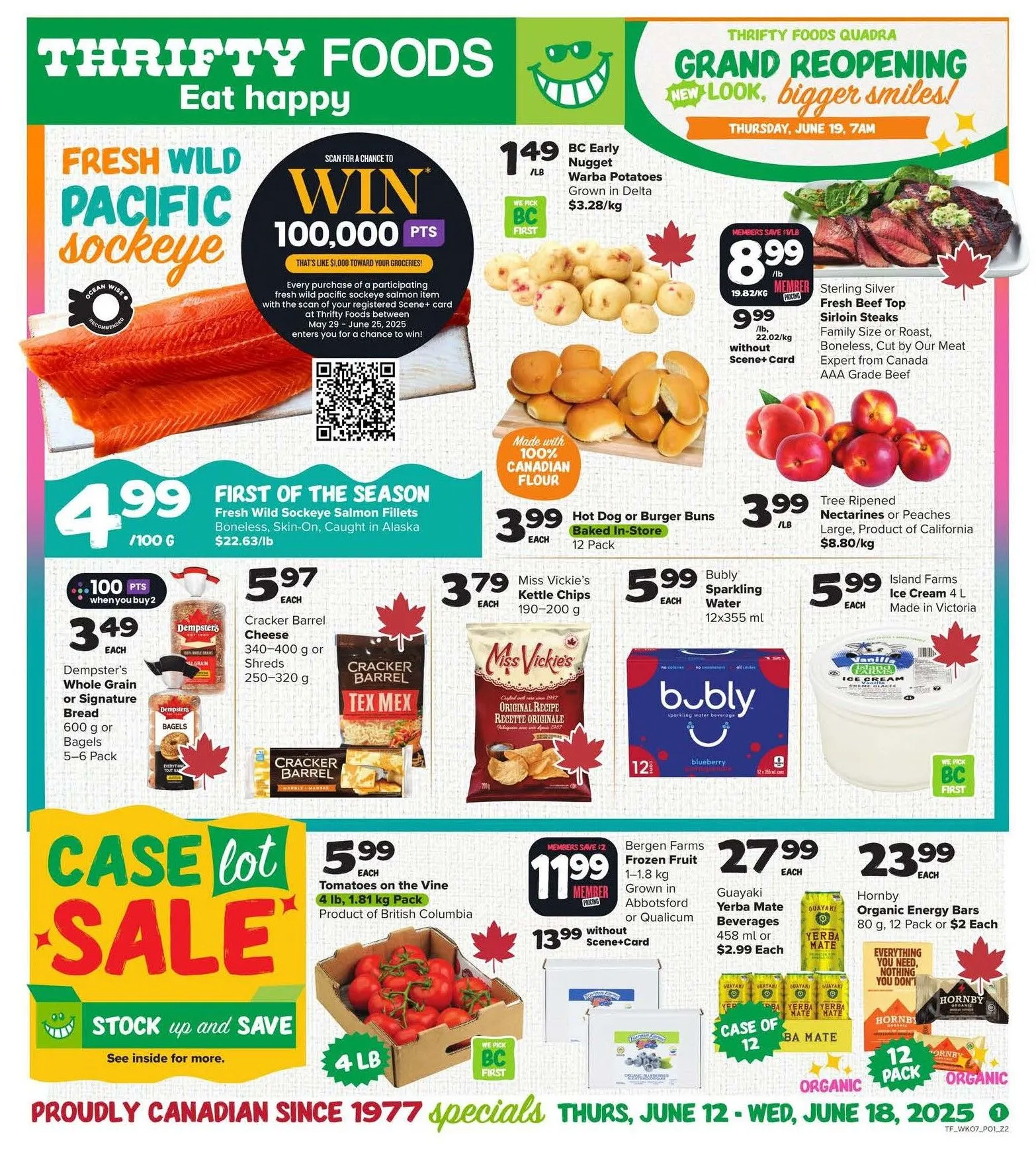 Thrifty Foods flyers from June 12 to June 18 2025 - flyer page 1