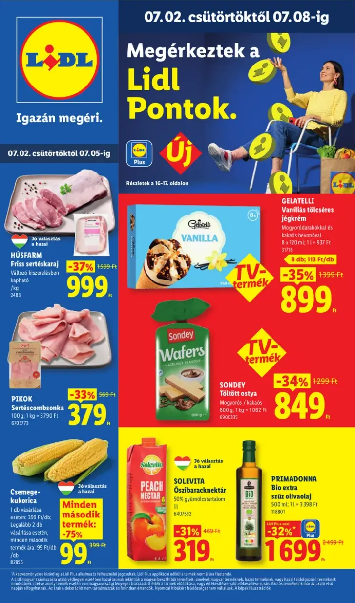 Katalógus  Lidl legfrissebb ajánlatai július 2.-tól július 8.-ig 2026. - Oldal 1
