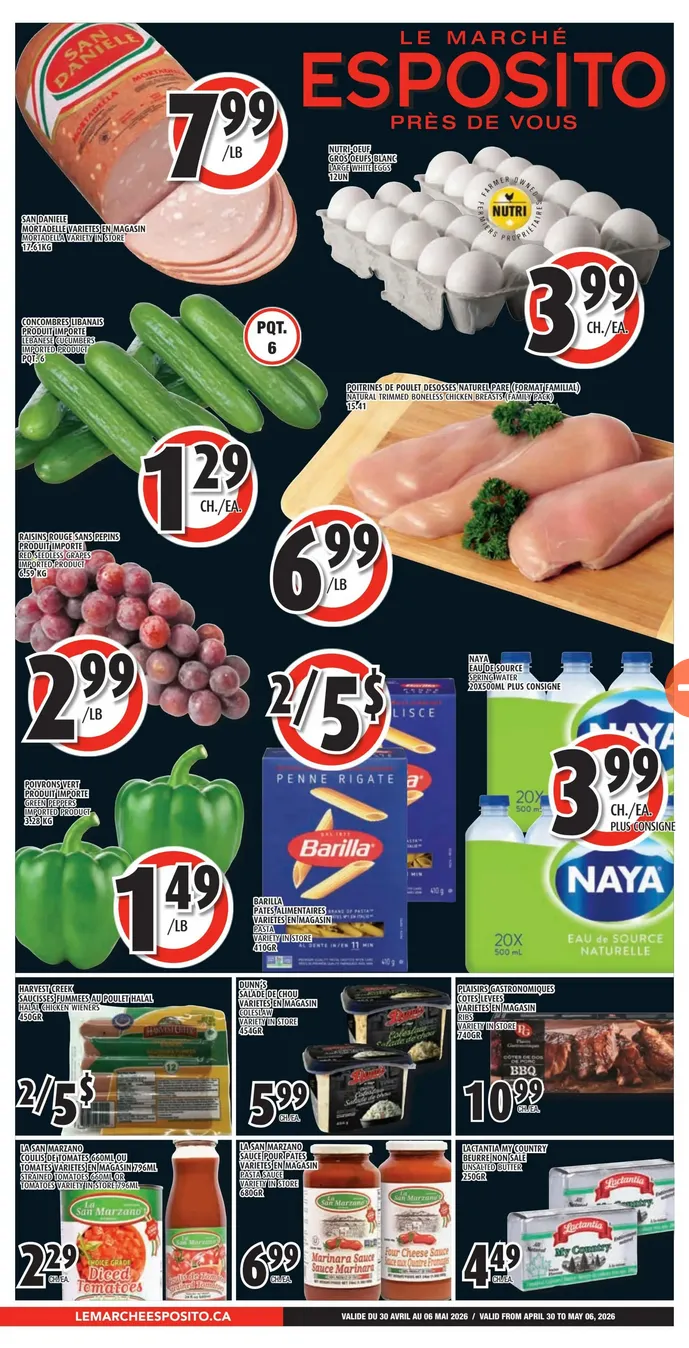 Esposito Sales from April 30 to May 6 2026 - flyer page 