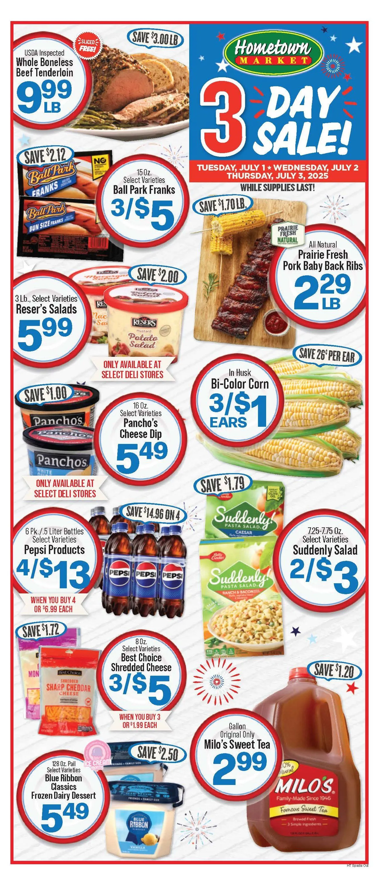 Weekly ad Hometown Market weekly ads from July 1 to July 4 2025 - Page
