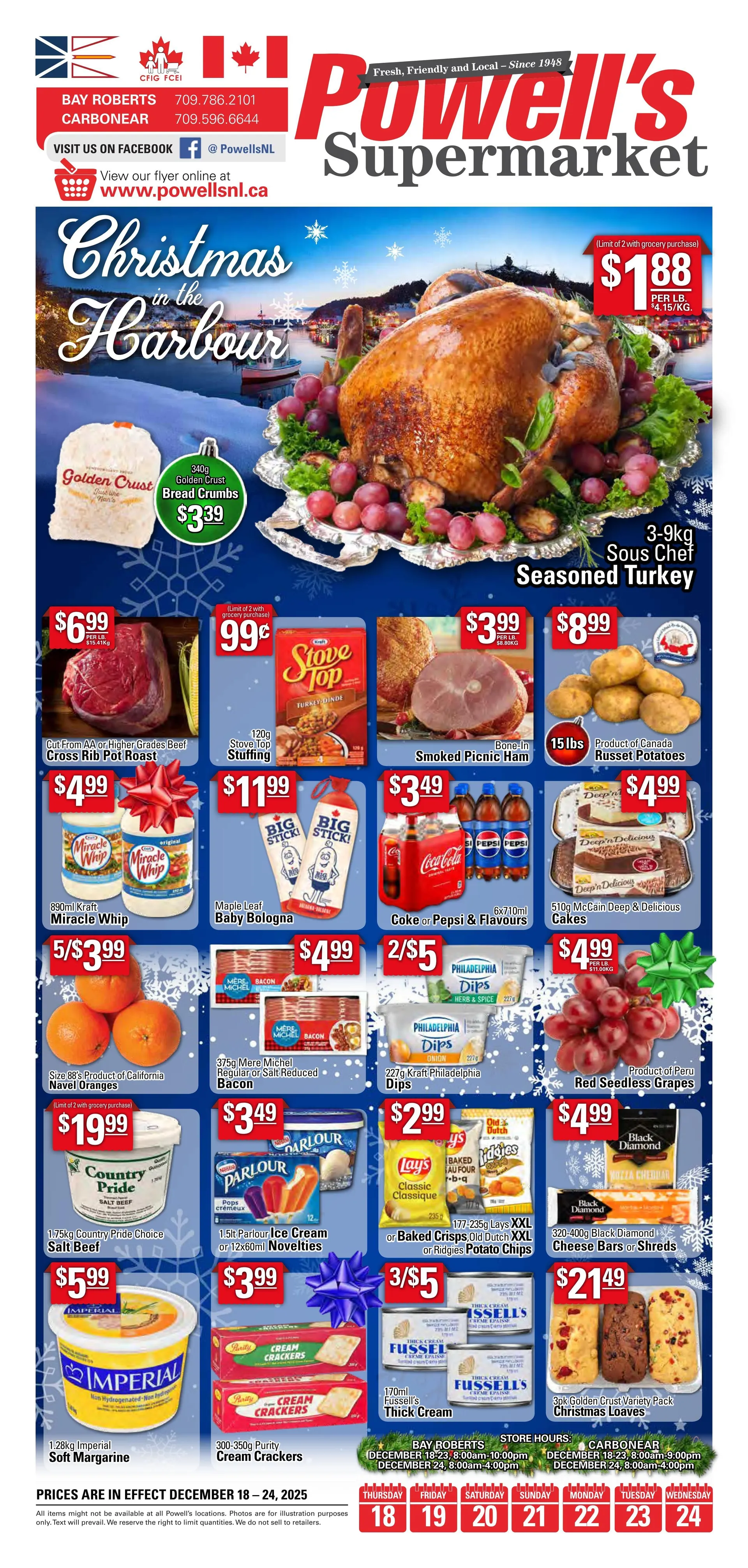 Powell's Supermarket Sales from December 18 to December 24 2025 - flyer page 