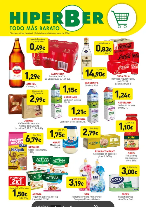Catálogo de Ofertas de Hiperber 12 de febrero al 4 de marzo 2026 - Página 