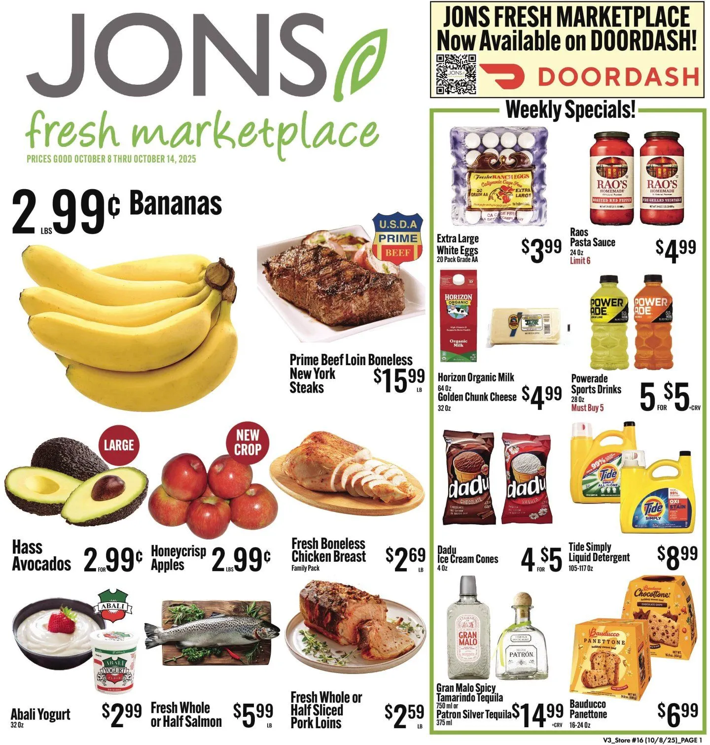 Weekly ad Jons International Sales from October 8 to October 14 2025 - Page 1