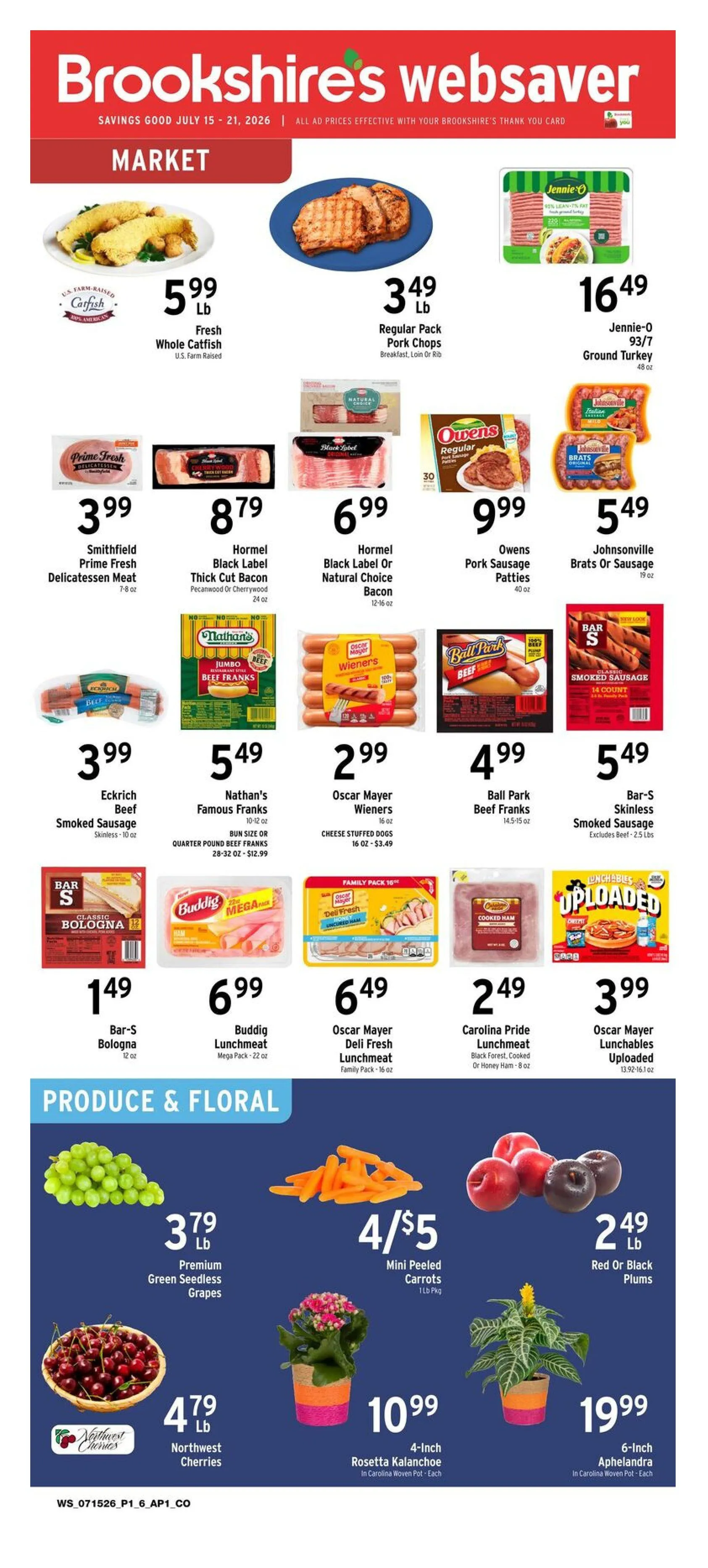 Weekly ad Brookshires Sales from July 15 to July 21 2026 - Page 