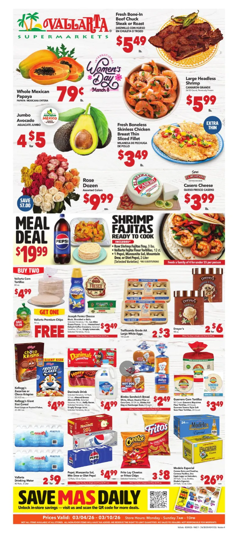 Weekly ad Vallarta Sales from March 4 to March 10 2026 - Page 1