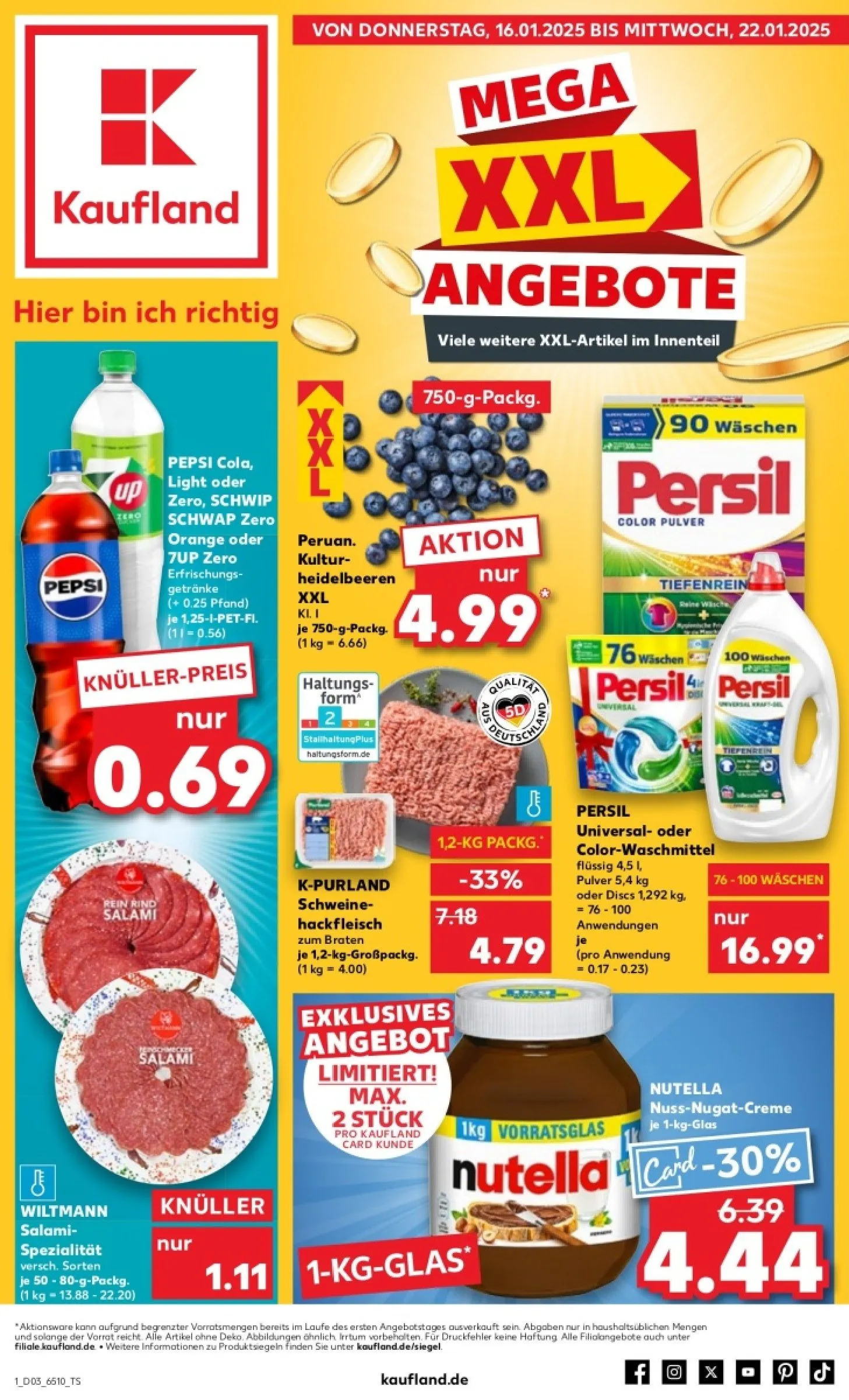 Kaufland Duitsland Anbiendigen van 16 januari tot 22 januari 2025 - Folder pagina 