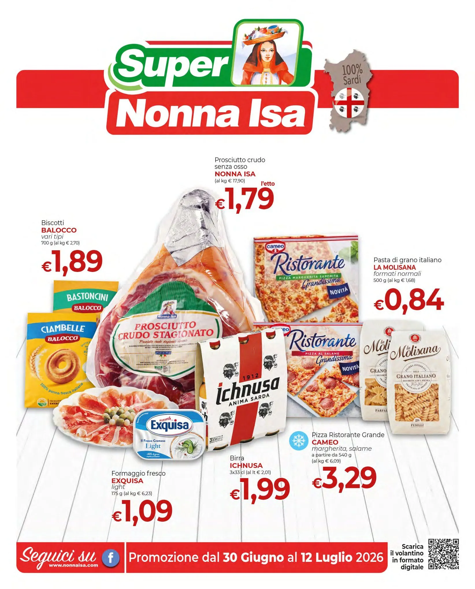 Supermercati Nonna Isa Volantino da 30 giugno a 12 luglio di 2026 - Pagina del volantino 