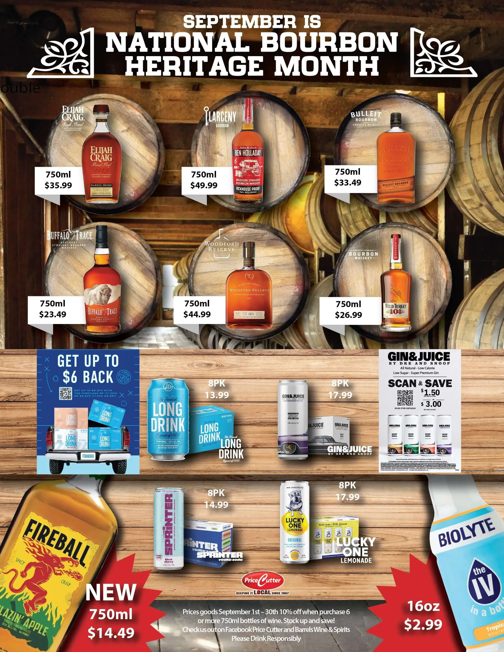 Weekly ad Price Cutter Sales from September 1 to September 30 2025 - Page 1
