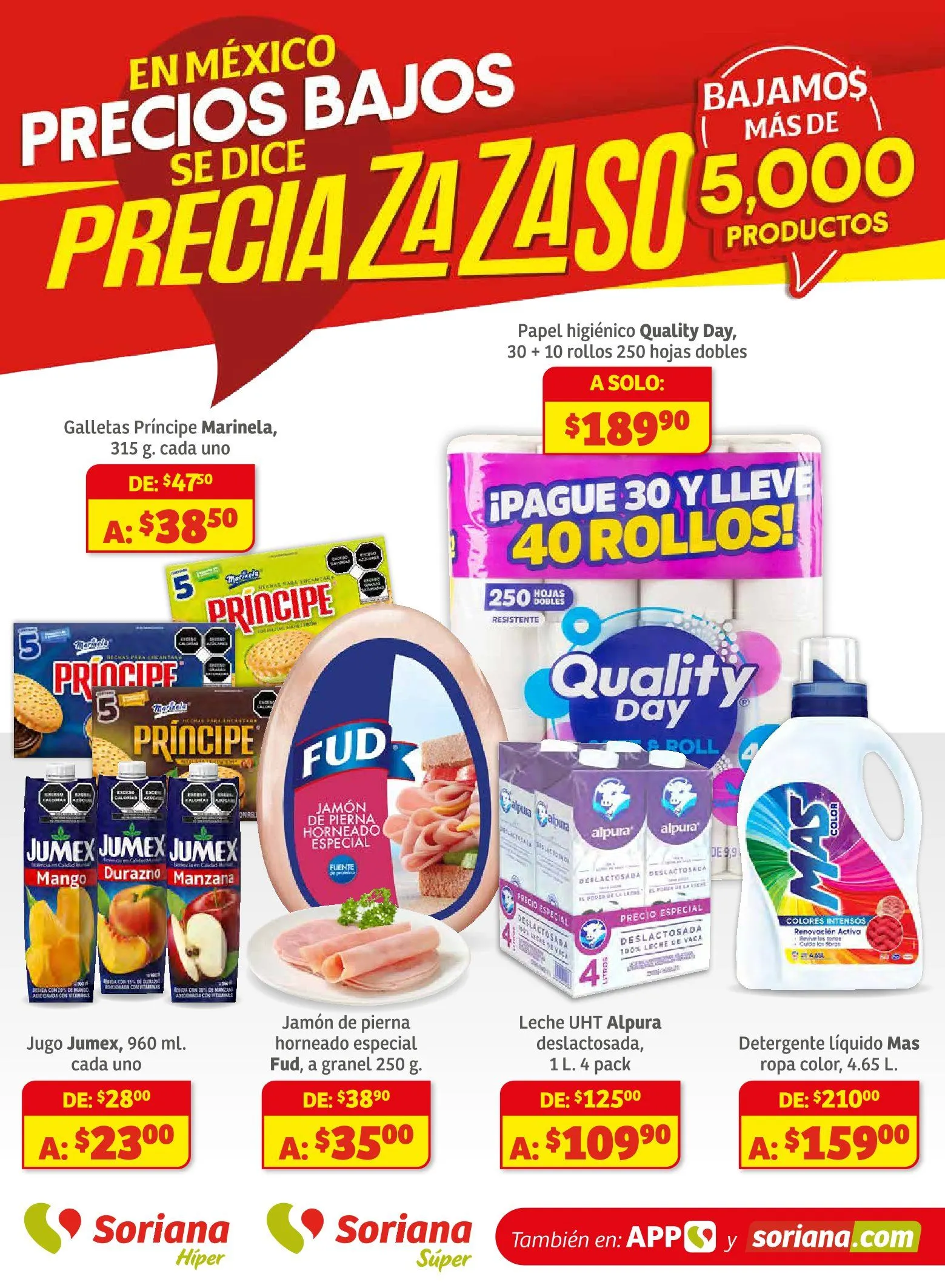 Catálogo de  Soriana Ofertas 16 de octubre al 29 de octubre 2025 - Pagina 1