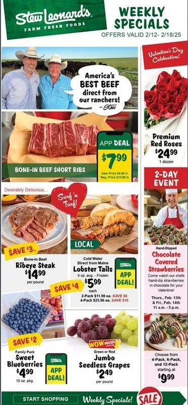 Weekly ad Stew Leonard's Sales from February 12 to February 18 2025 - Page 