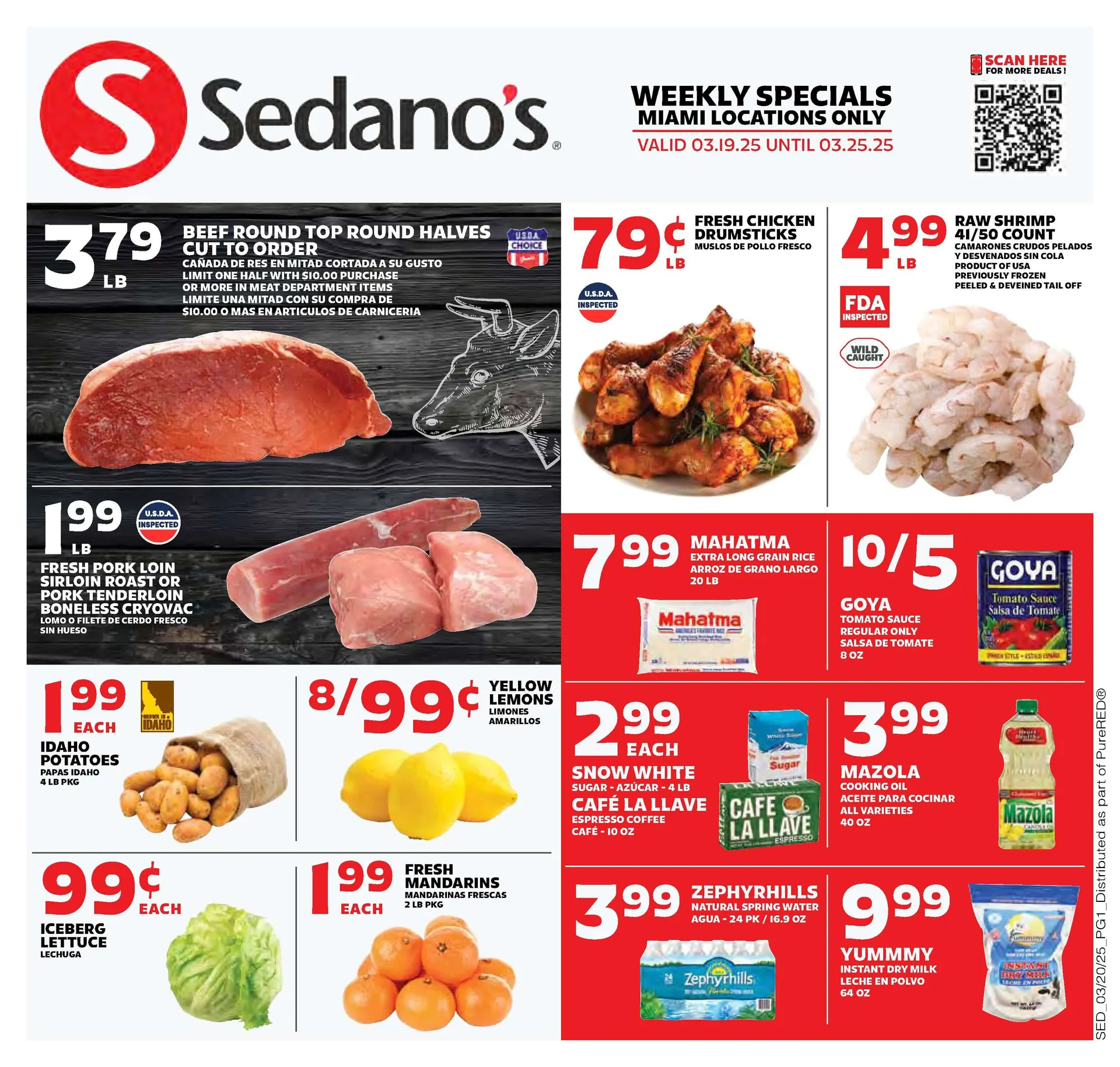 Weekly ad Sedano's Deals from March 19 to March 25 2025 - Page 