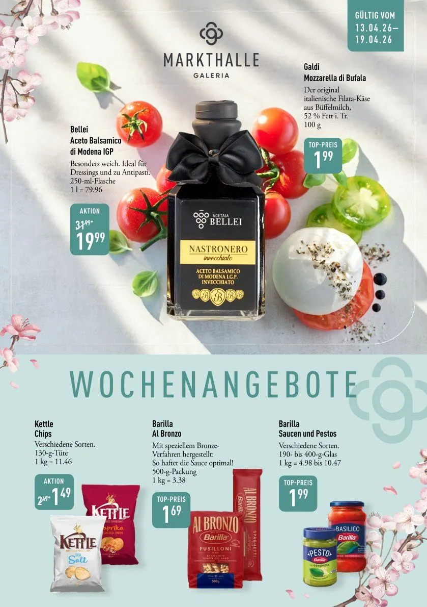 Galeria Markthalle Prospekte von 13. April bis 19. April 2026 - Prospekt seite 
