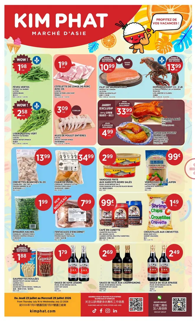 Kim Phat Sales from July 23 to July 29 2026 - flyer page