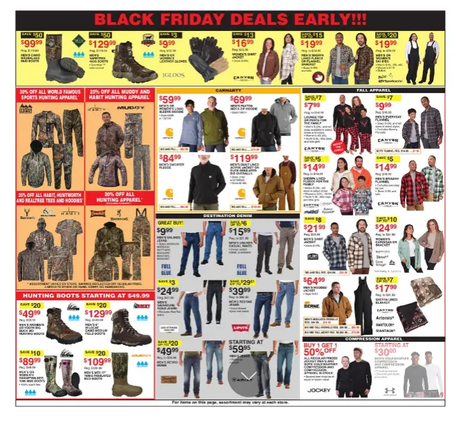 Weekly ad Dunham's Sports Sales from November 1 to November 6 2025 - Page 1