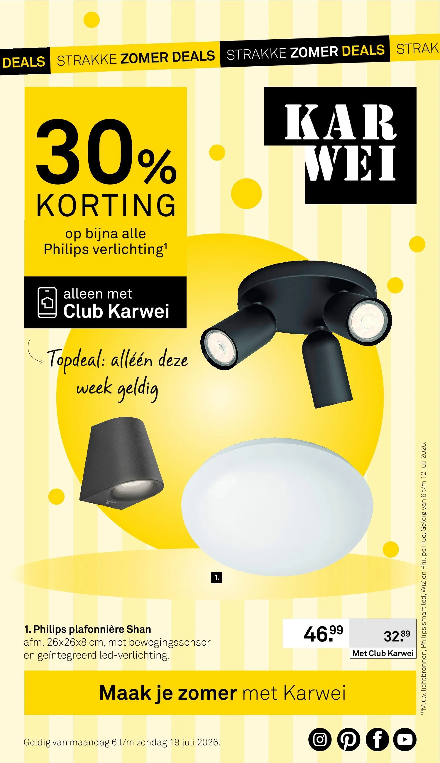 Karwei folders van 6 juli tot 19 juli 2026 - Folder pagina 1